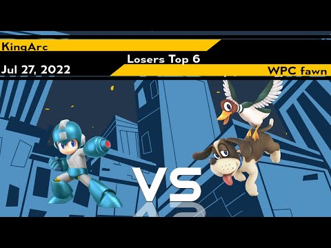 [Smash Ultimate] KingArc vs WPC | fawn - Xeno251 (L.Top 6)