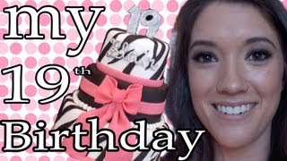 Breakfast in Bed?! My Birthday Party & A Tour of My Apartment!