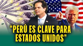 Embajador de Estados Unidos: "Me quedo maravillado por la economía del Perú"