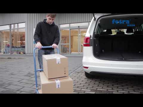 Fetra Klappwagen 900x600mm Ladefläche Grey Edition-youtube_img