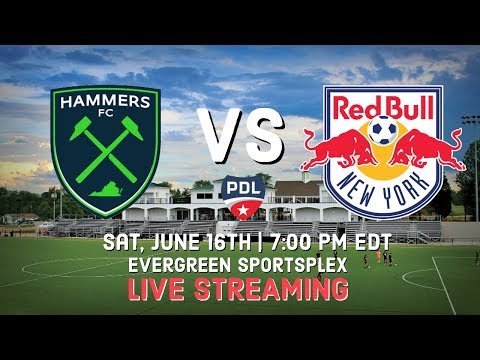 HAMMERS FC VS NEW YORK RED BULLS  LIVE @7PM EDT!!
