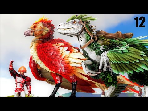 TAMING OUR FIRST APEX CREATURES! ARK SURVIVAL EVOLVED (LOST ISLAND PRIMAL FEAR MODDED) E12