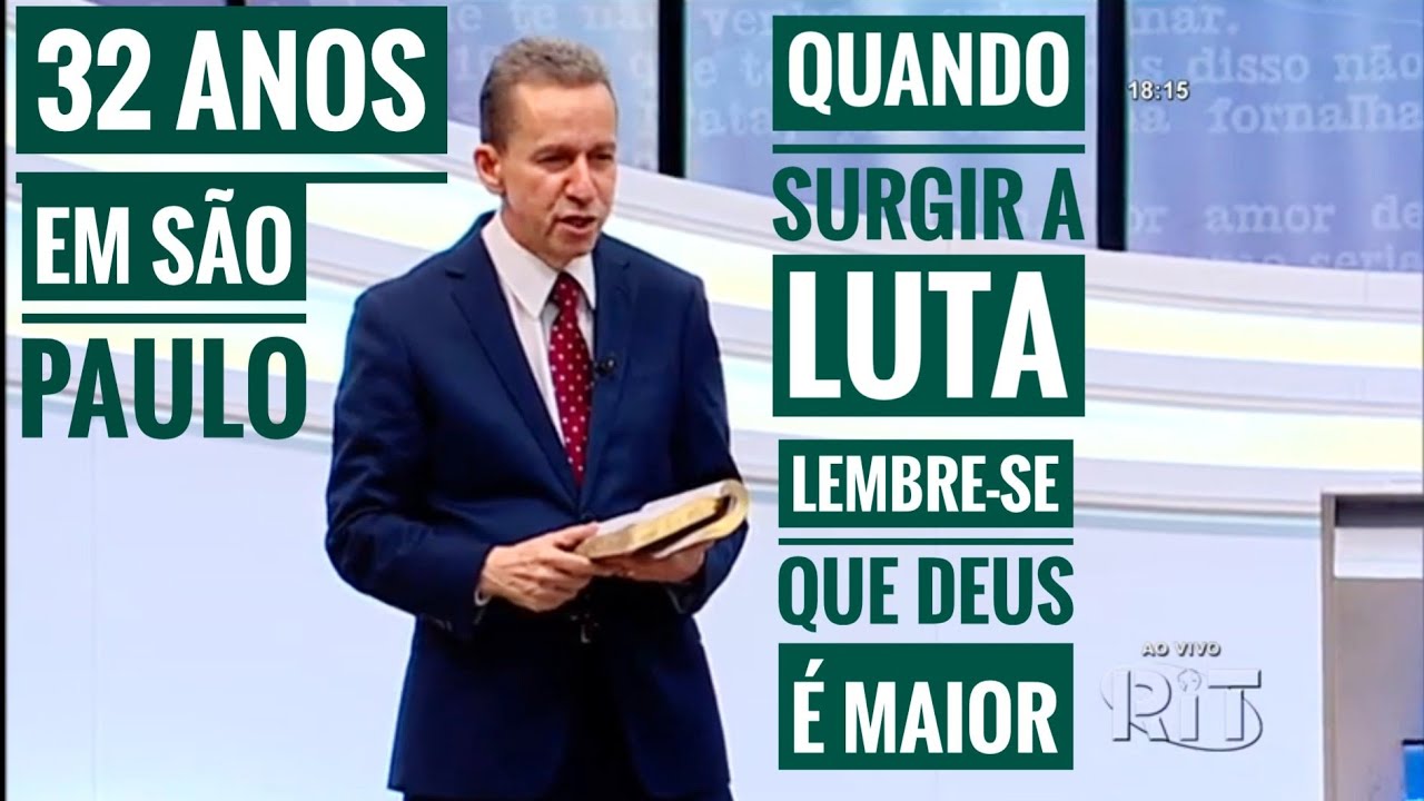 Pr. Jayme de Amorim - Quando surgir a luta, lembre-se que Deus é maior  (02/02/2020)
