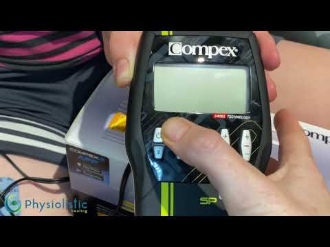 Compex  muscle atrophy setting