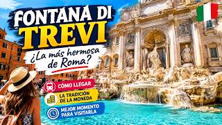Fontana di Trevi en Roma: el lugar donde todos piden un deseo ✨