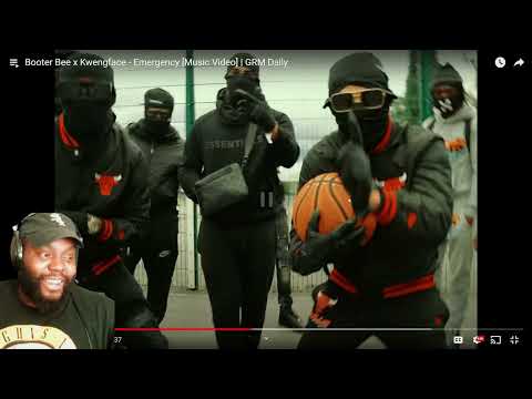 CHICAGO DUDES REACTION TO Booter Bee x Kwengface - Emergency [Music Video] | GRM Daily