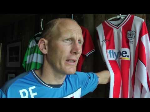 Rob Edwards' interview is interrupted by a wayward Jamie Reid shot