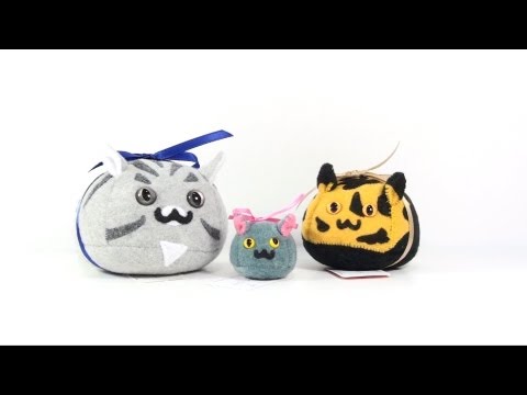 Video Review of the Cally's Critters Kittypuggles; Louie, Gracie and Burger