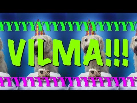 HAPPY BIRTHDAY VILMA! - EPIC Happy Birthday Song