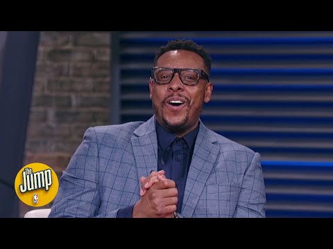 保羅-皮爾斯對被提名為2021年籃球名人堂成員的反應|The Jump (Paul Pierce reacts to being named a Basketball Hall of Fame Class of 2021 nominee | The Jump)