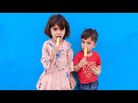 Kavya Vihaan Ice Cream Khane Ka Competition😋