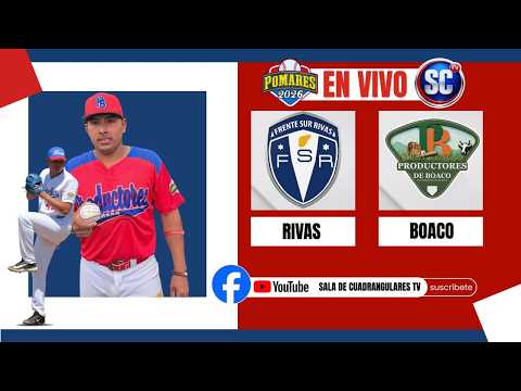 #ENVIVO || Frente Sur Rivas 🆚️Productores de Boaco  (Juego 1) #Pomares2026