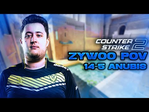 CS2 POV ZywOo Anubis (14-5) vs Complexity | BLAST Premier Fall Final 2023