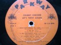 CHUBBY CHECKER ~ ALMOST LOST MY MIND (vinyl)