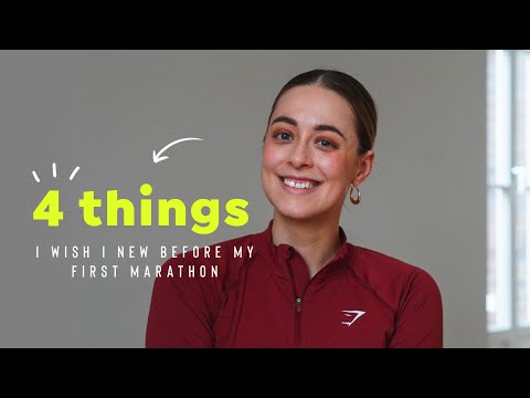 4 THINGS I wish I knew before my first marathon