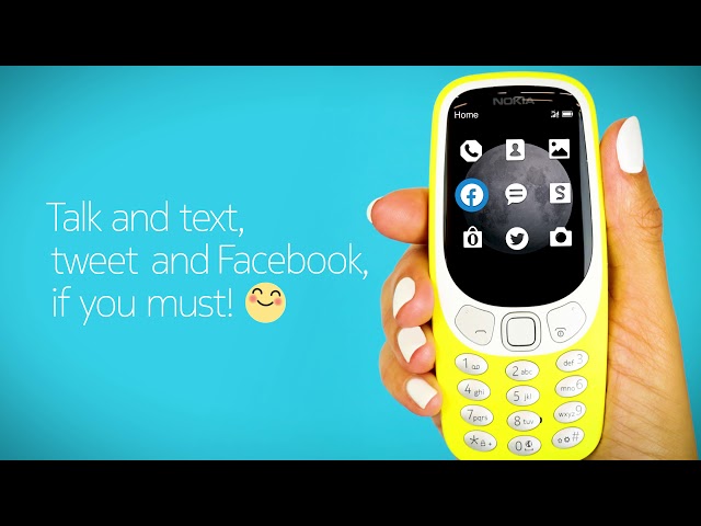 Nokia 3310 3G – for the originals
