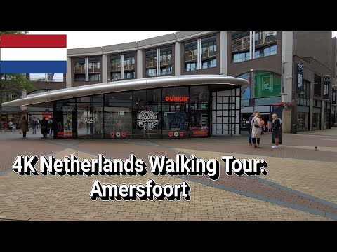 4K Netherlands Walking Tour: Amersfoort