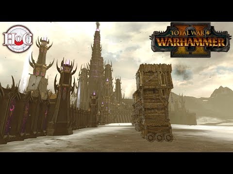 Siege of Naggarond - Total War Warhammer 2 - Online Battle 141