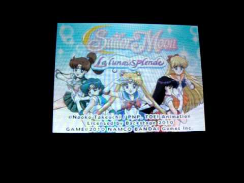 La Luna Splende Sailor Moon DS Opening