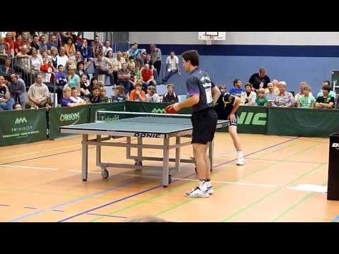 Timo Boll vs. Jan Ove Waldner in Mühlhausen 2011
