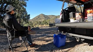 Winter is coming.. Solo Camping Near Las Vegas