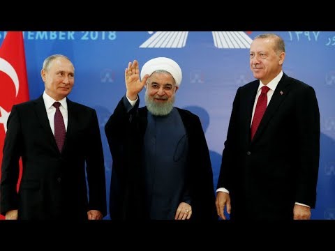 بوتين وروحاني وإردوغان يناقشون مصير إدلب في قمة ثلاثية بطهران