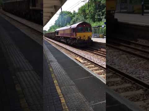 DB cargo class 66. Wembley euro freight ops center - barington unloading pad