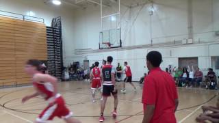 Jacob Huynh #5 C/O 2018 PG - Compton Magic 2017 - Cali Rebels vs Basketball University - Full Game