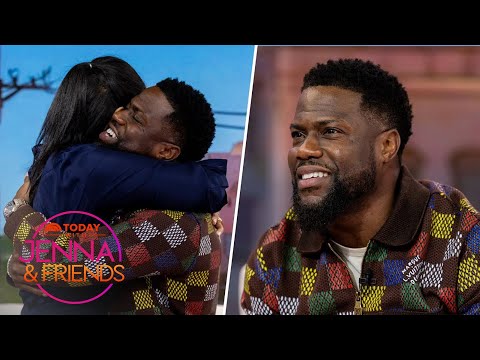 Kevin Hart shocks Regina Hall with surprise TODAY appearance