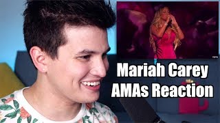 Vocal Coach Reaction to Mariah Carey - With You (Live from the AMAs)