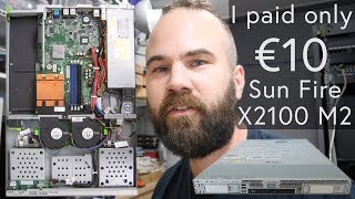 Sun Fire X2100 M2, First Sun Server In My Home Lab