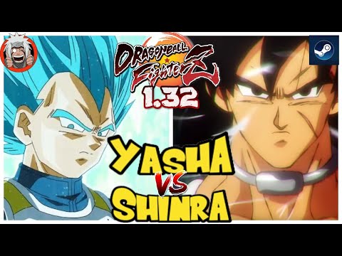 DBFZ Shinra vs Yasha (VegetaSSB, Gohan, Vegeto) vs (TGohan, BrolyDBS, Trunks)