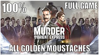 Agatha Christie - Murder on the Orient Express 100% Full Game + All Achievements &amp; Golden Moustaches