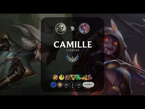 Camille Jungle vs Lillia - EUW Challenger Patch 12.22