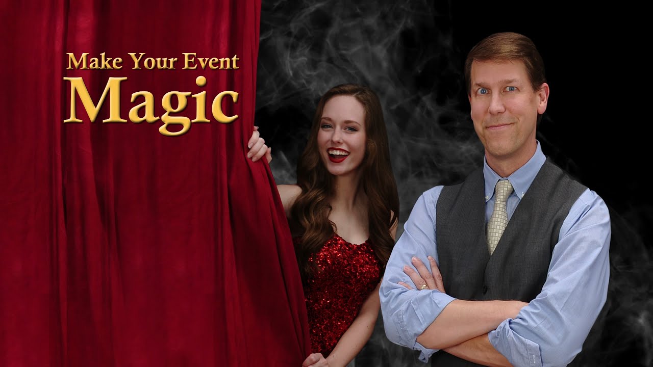 Promotional video thumbnail 1 for Mark Robinson Motivational Comedian Magician