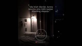 Download lagu JIKA LELAH TIDURLAH _ STORY WA mp3