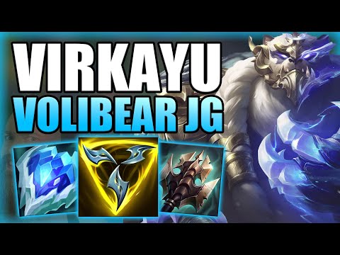 HOW TO PLAY VOLIBEAR JUNGLE & CARRY WITH @virkayu's BUILD! - Best Build/Runes S+ League of Legends