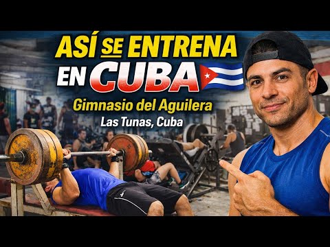 “Así se entrena en el Gimnasio del Aguilera 💪 Las Tunas, Cuba 🇨🇺”