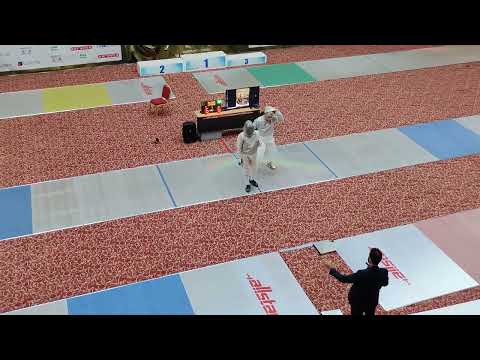 Hammamet World Cup 2022 JMS - GOLD - Azizbek Dauletnazarov UZB v Santi Madrigal ESP