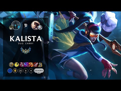 Kalista ADC vs Samira - EUW Challenger Patch 12.20