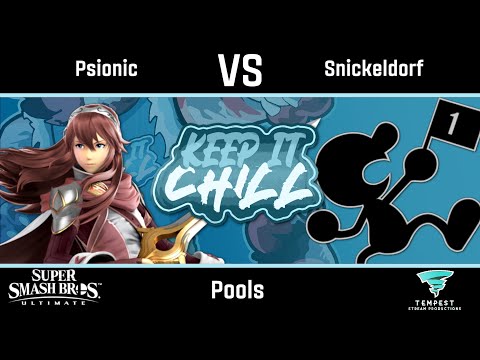 Psionic (Lucina) vs Snickeldorf (Game & Watch) - Ultimate Pools - Keep it Chill #6