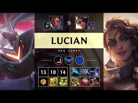 Lucian ADC vs Samira - EUW Diamond Patch 25.09