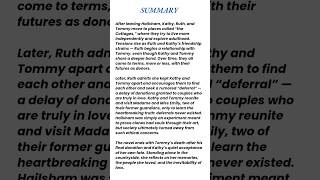 Download lagu Never Let Me Go by Kazuo Ishiguro Summary | #kazuoishiguro mp3 Download lagu Never Let Me Go by Kazuo Ishiguro Summary | #kazuoishiguro mp3