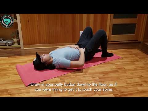 Low Back Pain Exercises: Stomach Vacuum for Trunk Balance