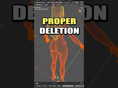 Blender: Tips & Tricks (Total Deletion)