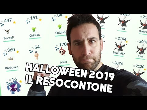 Resoconto Halloween 2019! Tanti Shiny ma 'pochi' Darkrai - Pokémon Go Ita