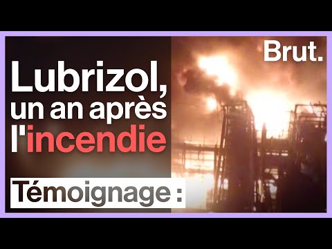L'incendie de l'usine Lubrizol à Rouen, un an après