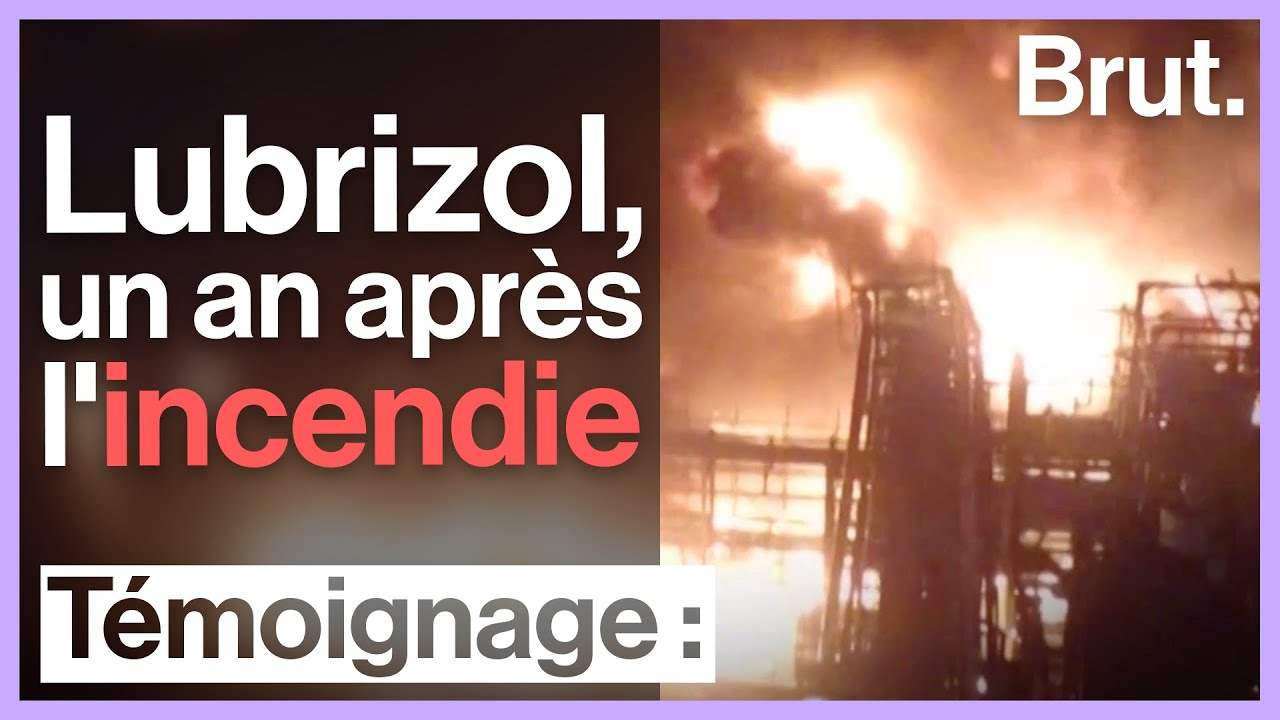L'incendie de l'usine Lubrizol à Rouen, un an après