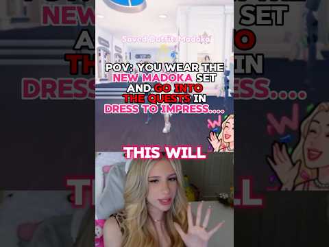 The NEW “MADOKA SET” Magically CHANGES in The Dress To IMPRESS QUESTS!😱