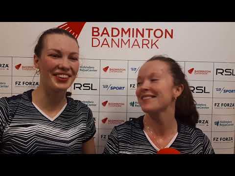 Isabella Nielsen og Claudia Paredes er klar til semifinalen ved DM